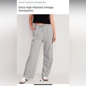 Grey women’s sweatpants